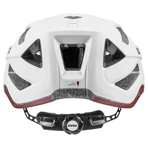 uvex Active CC Casco de Bicicleta, Adultos Unisex, White Mat, 56-60 cm