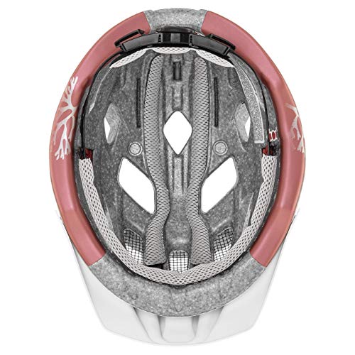 uvex Active CC Casco de Bicicleta, Adultos Unisex, White Mat, 56-60 cm