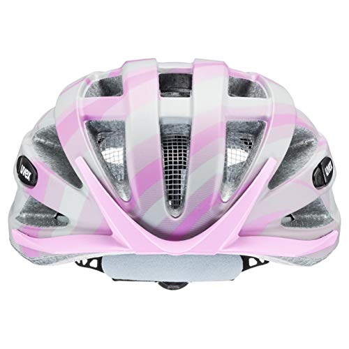 uvex Air Wing CC Casco de Bicicleta, Unisex-Adult, Grey-rosé Mat, 52-57 cm