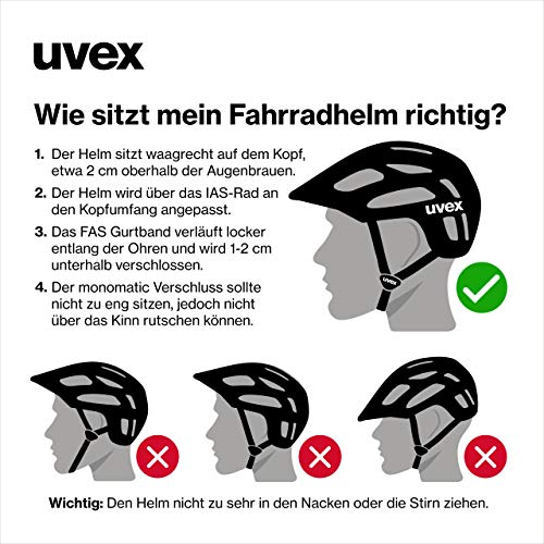 uvex Air Wing CC Casco de Bicicleta, Unisex-Adult, Grey-rosé Mat, 52-57 cm