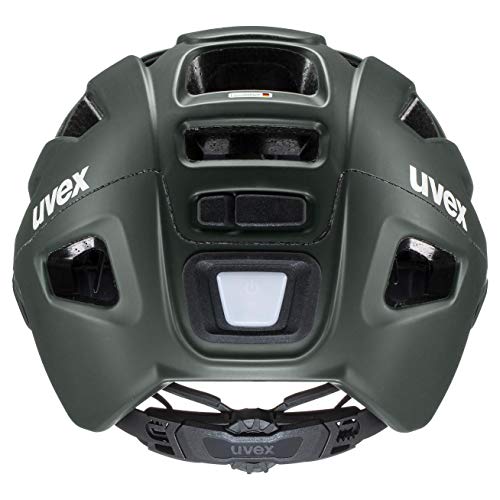 uvex Finale Visor Casco de Bicicleta, Unisex-Adult, Forest Mat, 56-61 cm