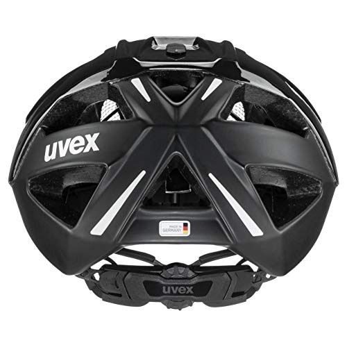 Uvex Gravel-x Casco de Bicicleta, Unisex Adulto, All Black, 52-57 cm