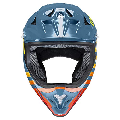 uvex hlmt 10 Bike Casco de Bicicleta, Unisex-Adult, Blue Fire, 58-60 cm