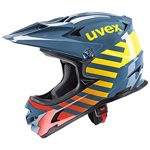 uvex hlmt 10 Bike Casco de Bicicleta, Unisex-Adult, Blue Fire, 58-60 cm