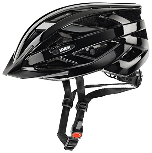 Uvex I-Vo Casco de Ciclismo, Unisex Adulto, Black, 52-57 cm