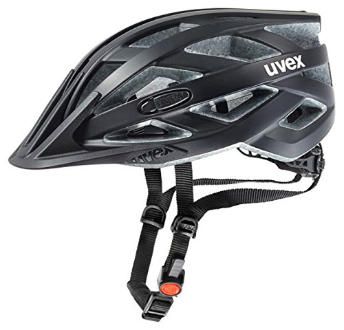 Uvex I-Vo CC Casco de Ciclismo, Unisex Adulto, Black Mat, 52-57 cm