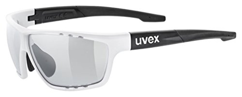Uvex Sportstyle 706 v Gafas de Deporte, Adultos Unisex, White-Black Mat, One Size