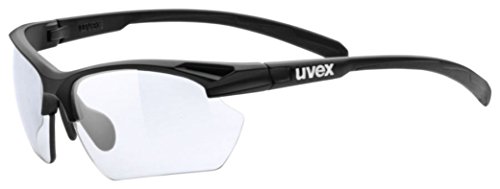 Uvex Sportstyle 802 Small V Gafas Deportivas, Unisex Adulto, Black Mat, One Size