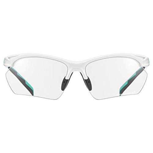 Uvex sportstyle 802 small vario Gafas de deporte, Adultos unisex, white mint/smoke, one size