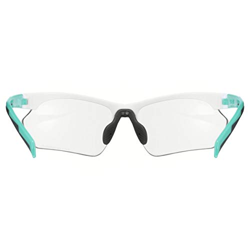 Uvex sportstyle 802 small vario Gafas de deporte, Adultos unisex, white mint/smoke, one size