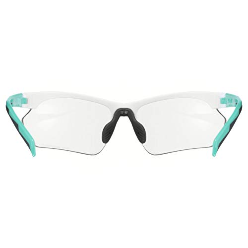 Uvex sportstyle 802 small vario Gafas de deporte, Adultos unisex, white mint/smoke, one size