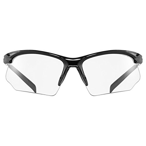 Uvex Sportstyle 802 Vario Gafas de Ciclismo, Unisex Adulto, Black, One Size
