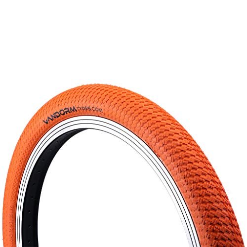 Vandorm - Ruedas de Colores Drifter R2R para Bicicleta BMX, 20 x 2 Pulgadas, Color Naranja, tamaño 20" x 2.00", 500