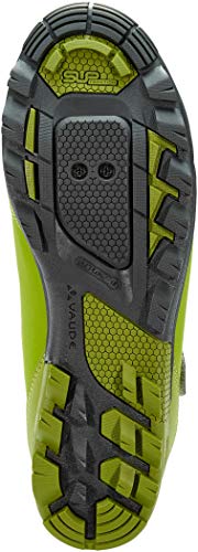 VAUDE Am Downieville Mid, Zapatillas de Ciclismo de montaña Unisex Adulto, Verde (Holly Green/Green Pepper 470), 40 EU