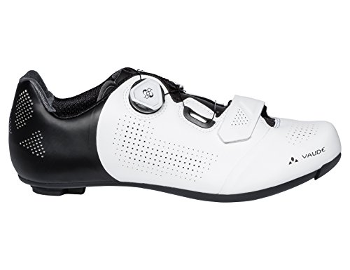 VAUDE Rd Snar Pro, Zapatillas de Ciclismo de Carretera Unisex Adulto, Blanco White 1, 45 EU