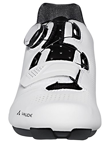 VAUDE Rd Snar Pro, Zapatillas de Ciclismo de Carretera Unisex Adulto, Blanco White 1, 45 EU