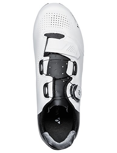 VAUDE Rd Snar Pro, Zapatillas de Ciclismo de Carretera Unisex Adulto, Blanco White 1, 45 EU