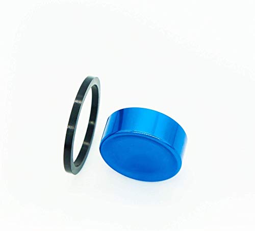 vbaxy Kit de Freno hidráulico Metal Piston Caliper Servicios Kits para Shimano XT M785 M8000 R805S R815S SLX M675 M7000 XTR M9020 M9000 (Azul) (Color : Blue)