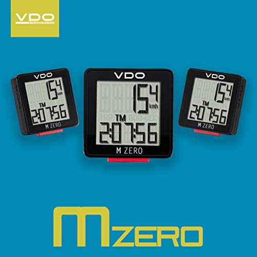 VDO 3000 Contador de Bicicleta, Unisex Adulto, Negro, TU EU