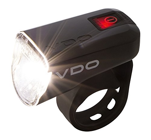 VDO Eco Light M30 - Juego de luz trasera y faro delantero para bicicleta