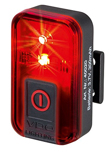 VDO Eco Light M30 - Juego de luz trasera y faro delantero para bicicleta