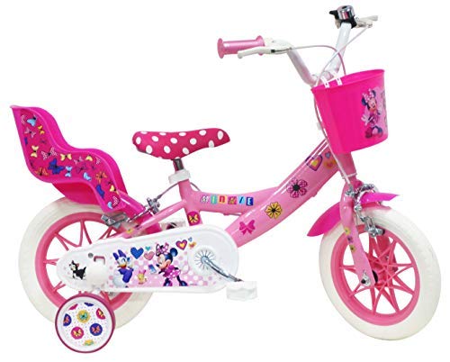 VELO Minie Bicicleta Infantil, Niños, Multicolor, 12 Pulgadas
