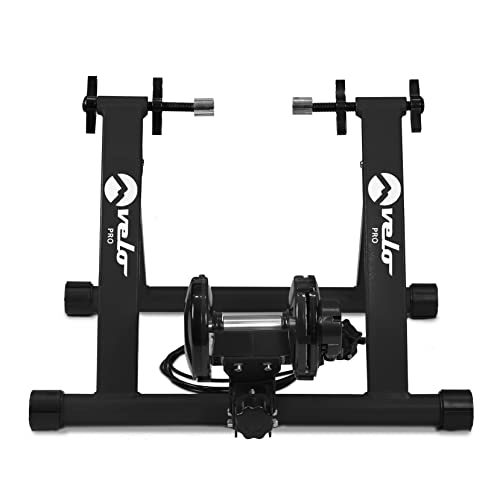 Velo Pro Rodillo Magnético Bicicleta para Entrenamiento de Bici de Carretera o Montaña al Interior de la Casa, 6 Niveles, Ruedas de 26 a 28 Pulgadas