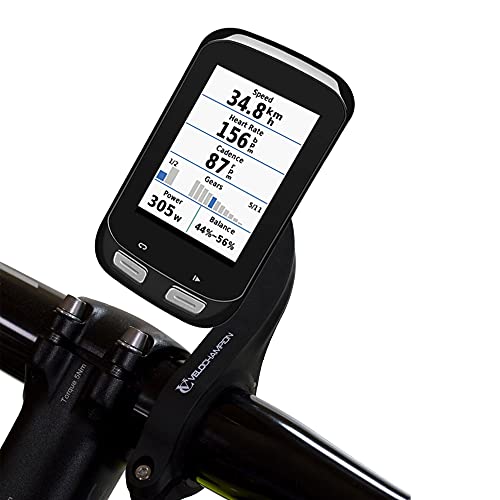 VeloChampion Montura Manillar de Bicicleta para Garmin Edge 200, 500, 510, 800, 810, 1000