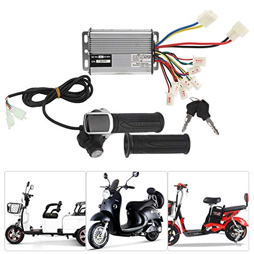 Venta Loca Controlador de Bicicleta eléctrica, Controlador de Scooter eléctrico de Goma + Aluminio, para Bicicleta eléctrica, Triciclo eléctrico, Scooter eléctrico, Bicicletas eléctricas