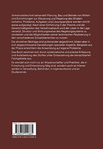 Verkehrsleittechnik für den Straßenverkehr: Band I Grundlagen Und Technologien Der Verkehrsleittechnik (German Edition)
