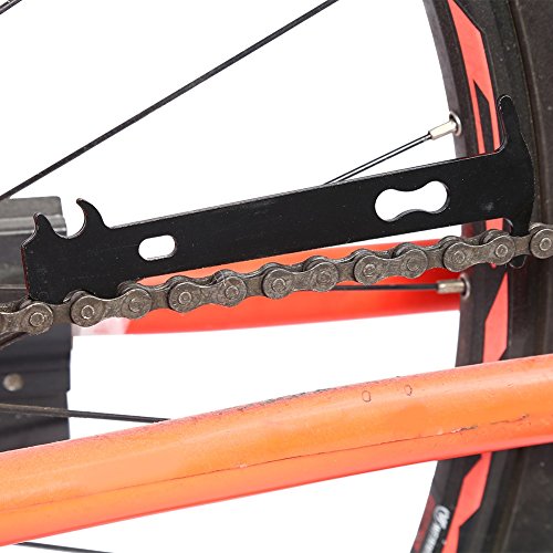 VGEBY Medidor de Cadena de Bicicleta, Bicicleta Herramientas de reparación Kits de Cadena de Rombos