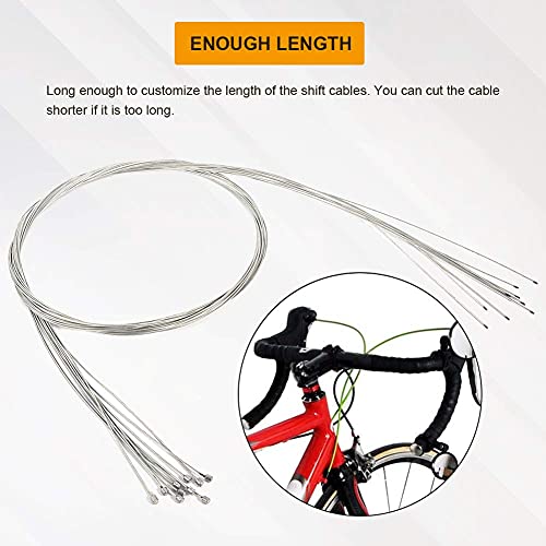 VGEBY1 10pcs 2m Desviador Cable, Bicicleta Interior Cable de Cambio Velocidades Bicicleta Freno Cable Accesorio Ciclismo