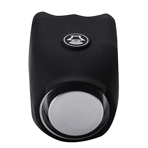 VGEBY1 Bicycle Bell, Silicone Bike Electric Horn para Bicicleta De Montaña Ciclismo Manillar Ring Bell Accesorios (Negro)