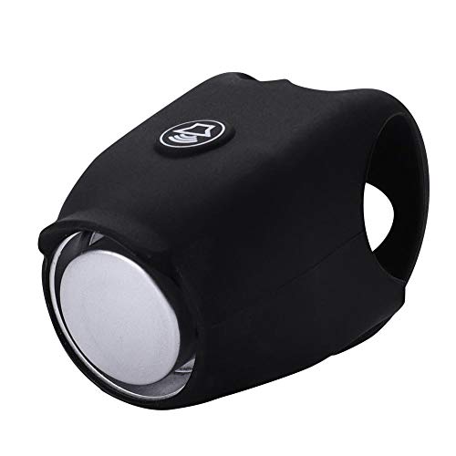 VGEBY1 Bicycle Bell, Silicone Bike Electric Horn para Bicicleta De Montaña Ciclismo Manillar Ring Bell Accesorios (Negro)