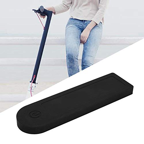 VGEBY1 Cubierta de Panel de Pantalla Impermeable Funda de Silicona Funda Protectora para Xiaomi E-Bike Display Scooter M365(Negro)