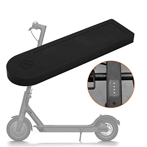 VGEBY1 Cubierta de Panel de Pantalla Impermeable Funda de Silicona Funda Protectora para Xiaomi E-Bike Display Scooter M365(Negro)