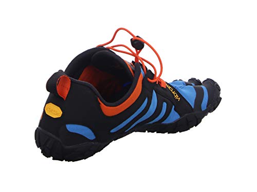 Vibram V-Trail 2.0, Zapatillas Hombre, Azul/Naranja, 41 EU