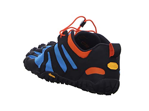 Vibram V-Trail 2.0, Zapatillas Hombre, Azul/Naranja, 41 EU