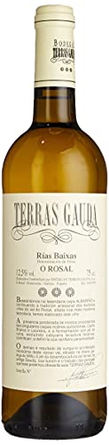 Vino Blanco Terras Gauda Albariño 750 ml - Pack de 6 botellas - 4500 ml