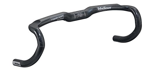 Vision Unisex's Metron 4D Di2 Compact V16 - Barra de caída (42 cm), color negro y gris