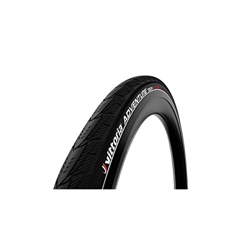 Vittoria Adventure Tech Neumático rígido, Unisex, Negro, 700 x 38 c