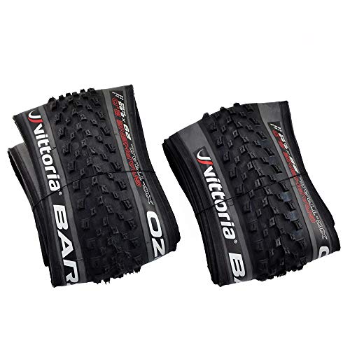 Vittoria Barzo TNT XC Trail Casing Fold TLR Tire, 29x2.25 Inches, 2 Tire, VT2091