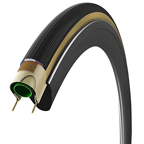 Vittoria Cub. Corsa 25-622 G2.0 Cubiertas Ciclismo, Adultos Unisex, Multicolor (Caramelo Negro), Talla Única