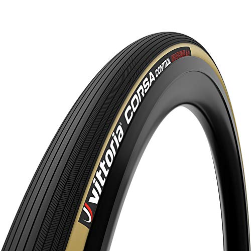 Vittoria Cub. Corsa Control 25-622 CARAM/NEG G2.0 Cubiertas Ciclismo, Adultos Unisex, Multicolor (Caramelo Negro), Talla Única