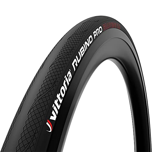 Vittoria Cub. Rubino Pro IV 25-622 G2.0 Cubiertas Ciclismo, Adultos Unisex, Negro (Negro), Talla Única