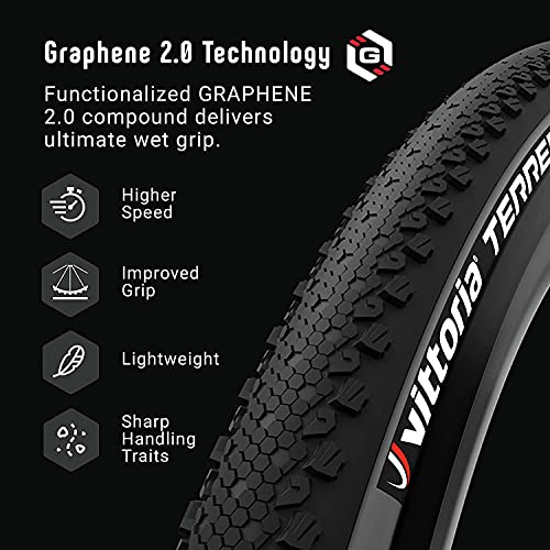 Vittoria Cub. Terreno Dry TNT 31-622 Ant/NEG G2.0 Cubiertas Ciclismo, Adultos Unisex, Negro (Antra Negro), Talla Única