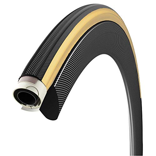 Vittoria Juniores - Cubierta para Bicicletas, Color Negro/Beige, Talla 24" - 21mm