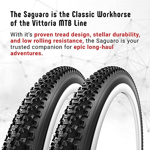 Vittoria Saguaro TLR Cubierta de Ciclismo, Adultos Unisex, Negro, 29x2.25