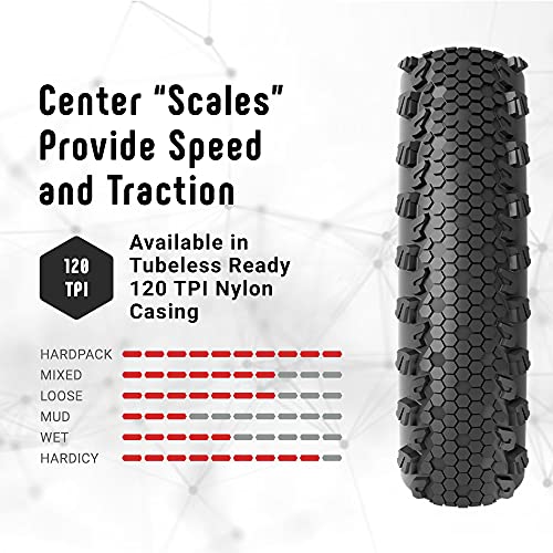 Vittoria Terreno Dry 37-622 Gravel TNT 1C G2.0 Tubeless Ready Tire 120 TPI, Anthracite/Black/Black