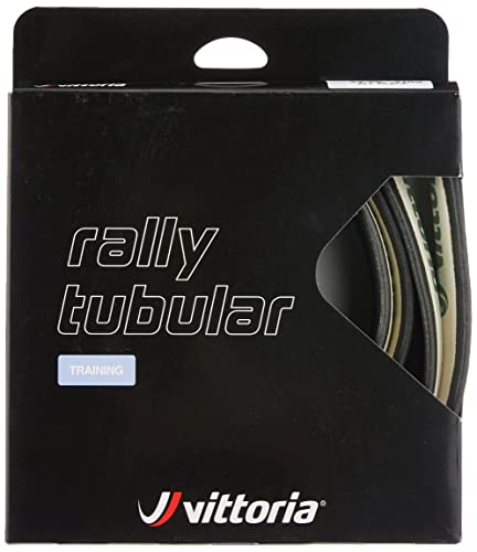 Vittoria Tubular Rally 23-28" V/Desmontable Ruedas Ciclismo, Adultos Unisex, Negro (Negro)